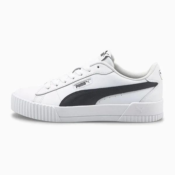 Giày Thể Thao Puma WMNS Carina Crew White Black 374903-05 Màu Trắng Size 36