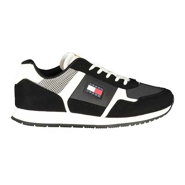 Giày Thể Thao Nam Tommy Hilfiger EM0EM01590_NEBDS Màu Đen Size 40