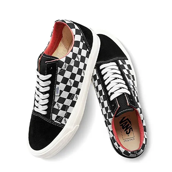 Giày Thể Thao Vans Old School NS Checkerboard VN0A4UUT20Y Màu Đen/Trắng Size 40.5