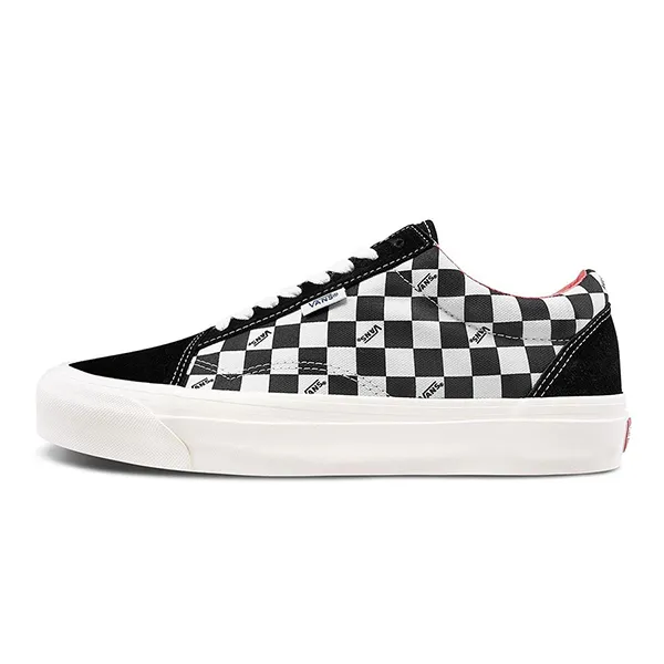 Giày Thể Thao Vans Old School NS Checkerboard VN0A4UUT20Y Màu Đen/Trắng Size 40.5