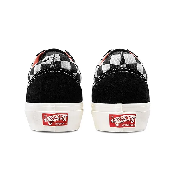 Giày Thể Thao Vans Old School NS Checkerboard VN0A4UUT20Y Màu Đen/Trắng Size 40.5