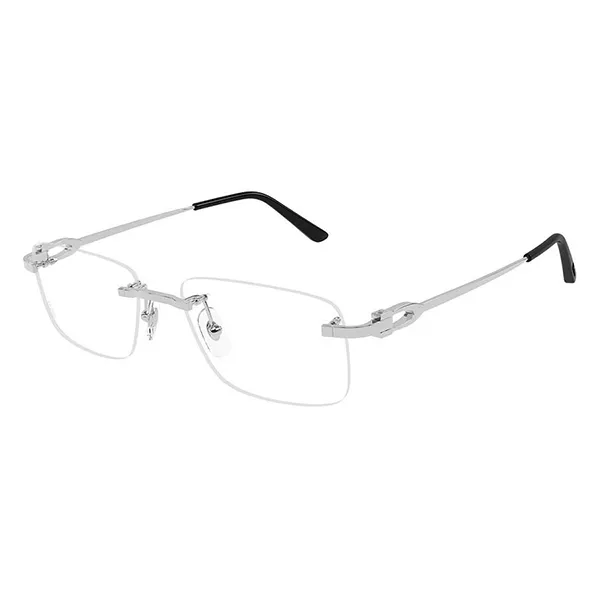 Gọng Kính Cartier CT0521O 002 Silver Màu Bạc