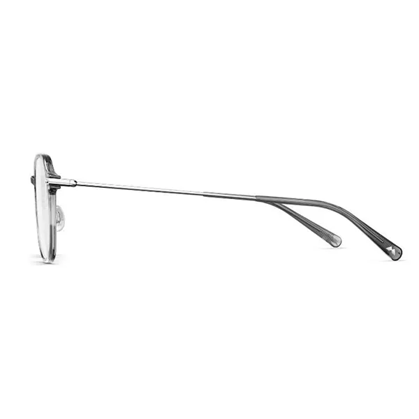 Gọng Kính Nam Molsion MJ5121 B16 Màu Xám/Bạc