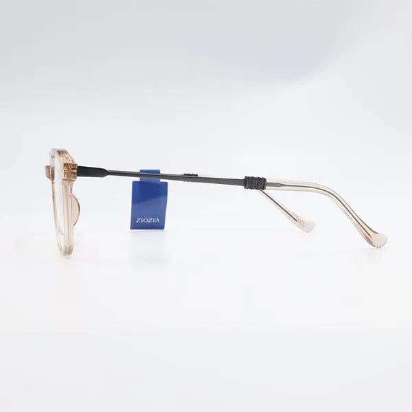 Gọng Kính Nam Ziozia KKXSiT5009 C3 Màu Nâu Nhạt