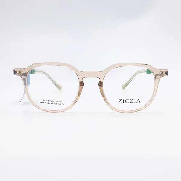 Gọng Kính Nam Ziozia KKXSiT5009 C3 Màu Xám/ Vàng Hồng