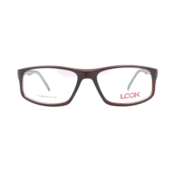 Gọng Kính Nữ Look LK93440 C4 Màu Nâu Đỏ