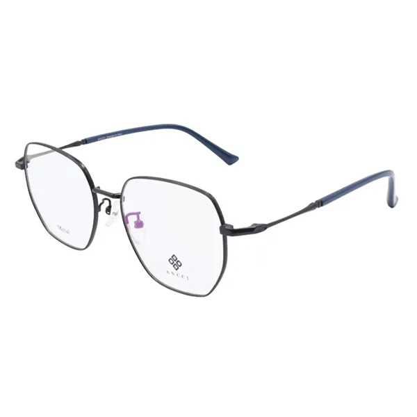 Gọng Kính Unisex Ancci AC34222 C1 Màu Đen