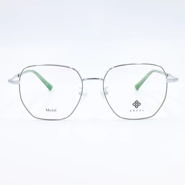 Gọng Kính Unisex Ancci AC34222 C3 Màu Xanh Bạc