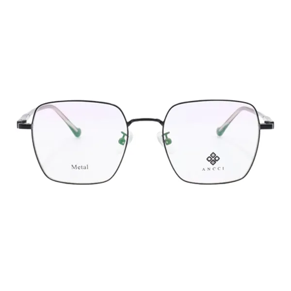 Gọng Kính Unisex Ancci AC34240 C1 Màu Đen