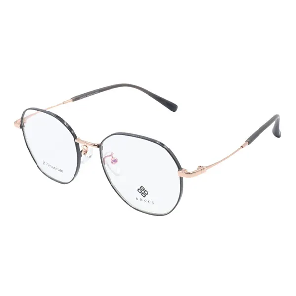 Gọng Kính Unisex Ancci AC34242 C2 Màu Đen