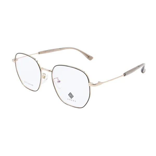 Gọng Kính Unisex Ancci AC34245 C4 Màu Gold/Đen