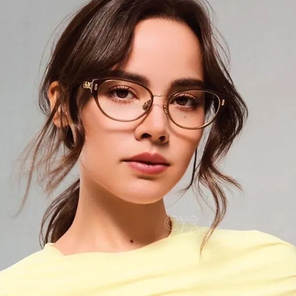 Gọng Kính Unisex Bolon BA6019 B21 Màu Nâu/ Vàng Hồng