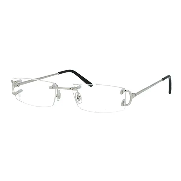 Gọng Kính Unisex CT0092O 002 Silver/Black Màu Bạc Đen