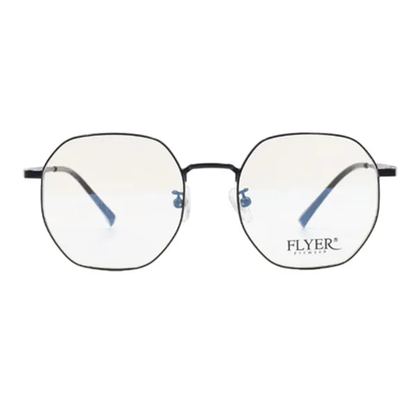 Gọng Kính Unisex Flyer F32202 C1 Màu Đen