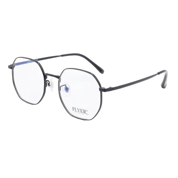 Gọng Kính Unisex Flyer F32202 C1 Màu Đen