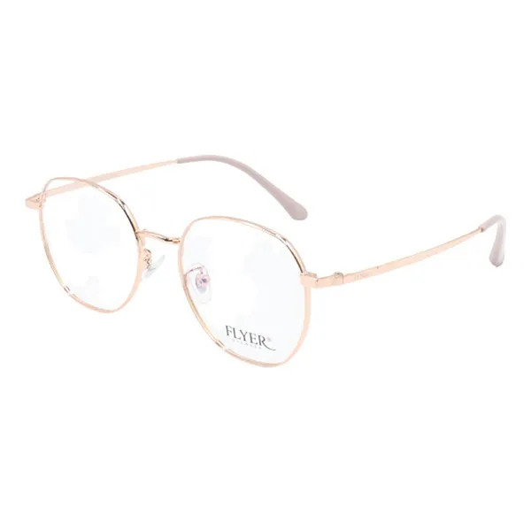 Gọng Kính Unisex Flyer F32203_C9.C Màu Vàng Hồng