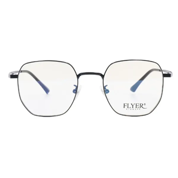 Gọng Kính Unisex Flyer F32208_C1.C Màu Đen