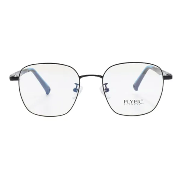 Gọng Kính Unisex Flyer F34212 C1 Màu Đen