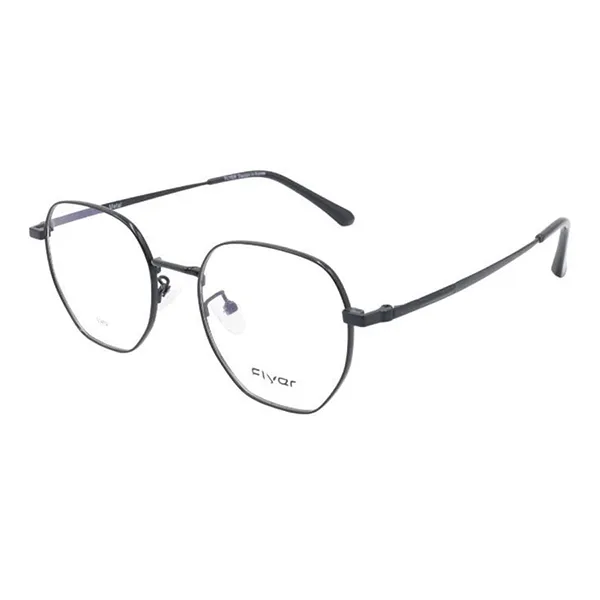 Gọng Kính Unisex Flyer F51200 C1 Màu Đen