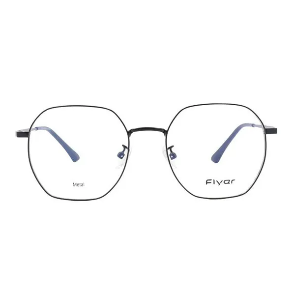 Gọng Kính Unisex Flyer F51202 C1 Màu Đen