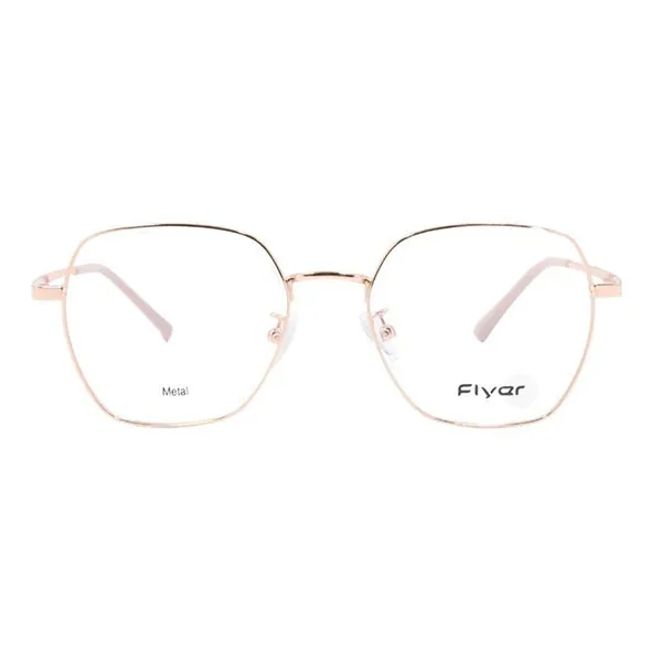 Gọng Kính Unisex Flyer F51202 C3 Màu Vàng Hồng