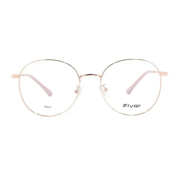 Gọng Kính Unisex Flyer F51206 C3 Màu Vàng Hồng