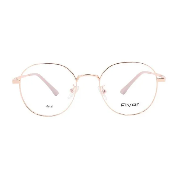 Gọng Kính Unisex Flyer F51207 C3 Màu Vàng Hồng