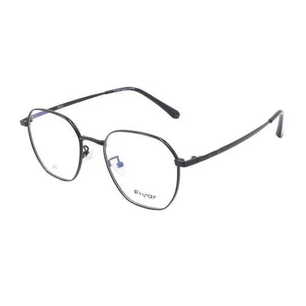 Gọng Kính Unisex Flyer F51208 C1 Màu Đen