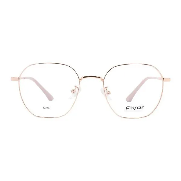 Gọng Kính Unisex Flyer F51208 C3 Màu Vàng Hồng