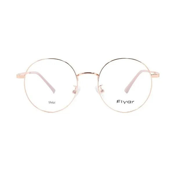 Gọng Kính Unisex Flyer F51209 C3 Màu Vàng Hồng