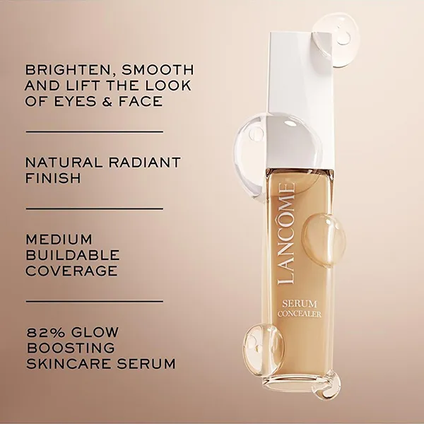 Kem Che Khuyết Điểm Lancôme Teint Idole Ultra Wear Care & Glow Serum Concealer Tone 240w, 13ml