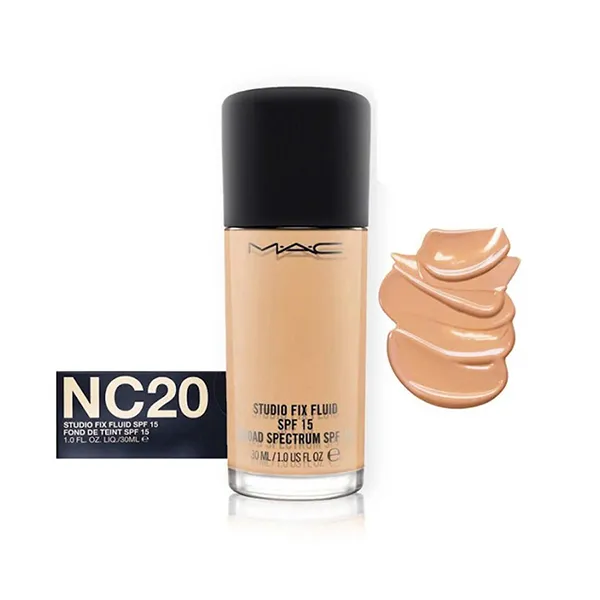 Kem Nền Trang Điểm MAC NC20 Studio Fix Fluid SPF15 30ml