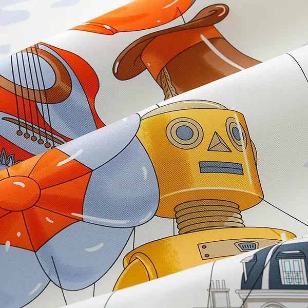 Khăn Nữ Hermès Parade Scarf 90 H004150SV08 Màu Cam