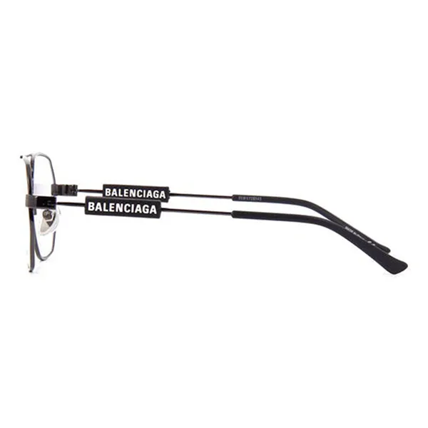 Kính Mắt Cận Balenciaga Eyeglasses BB0117O 001 Màu Ghi Đen