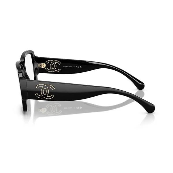 Kính Mắt Cận Chanel CH3481 C622 Black Eyeglasses Màu Đen
