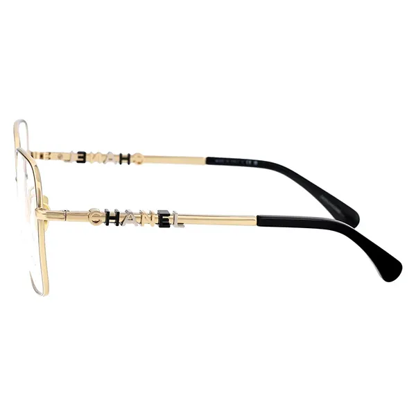 Kính Mắt Cận Chanel Eyeglasses CH2215 C395 Màu Vàng Gold