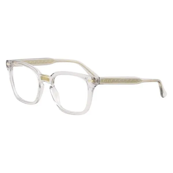 Kính Mắt Cận Nam Gucci Grey Men Eyeglasses GG0184O 005 Màu Trong Suốt