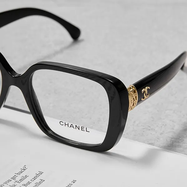 Kính Mắt Cận Nữ Chanel 0CH3479 C622 Black Eyeglasses Màu Đen