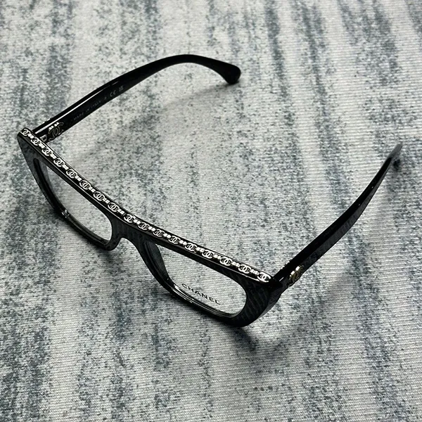 Kính Mắt Cận Nữ Chanel 0CH3480 C622 Black Eyeglasses Màu Đen