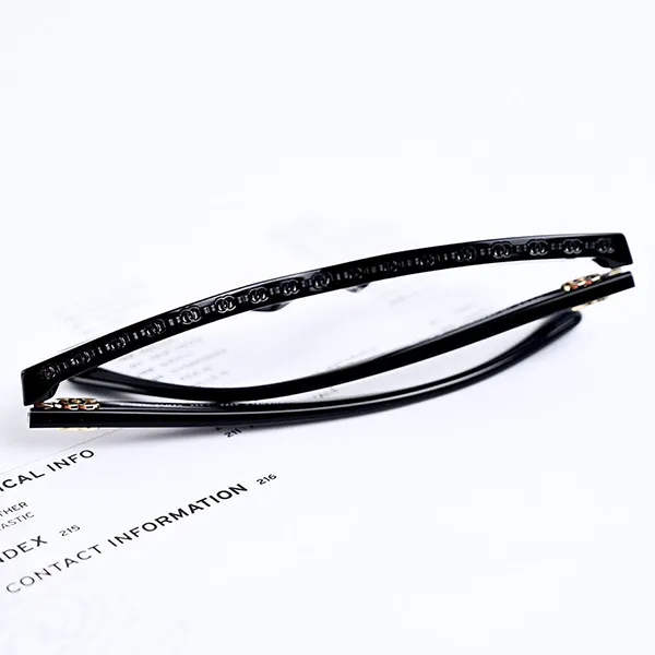 Kính Mắt Cận Nữ Chanel 0CH3482 C888 Black Eyeglasses Màu Đen