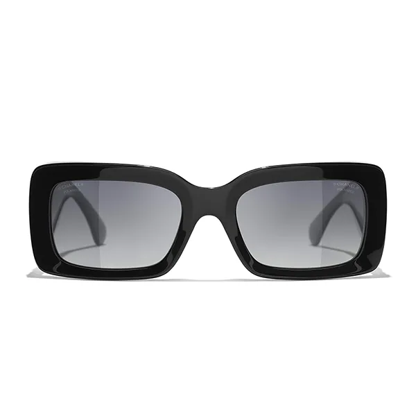 Kính Mát Chanel 0CH5534 C622S8 Black Sunglasses Màu Đen
