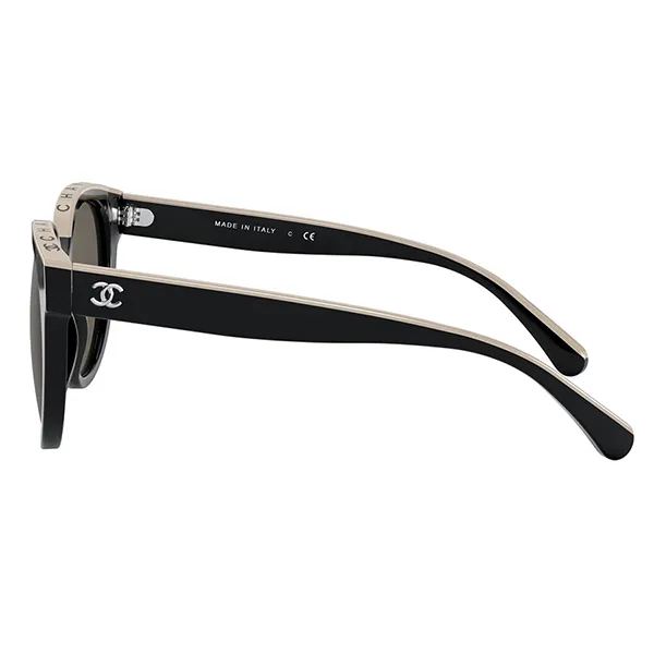 Kính Mát Nữ Chanel Pantos Sunglasses 0CH5414 C534/3 Màu Đen Nâu