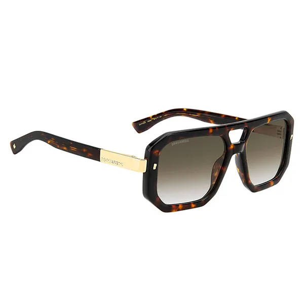 Kính Mát Dsquared2 Sunglasses D2 0105/S 086 Màu Xám/Havana