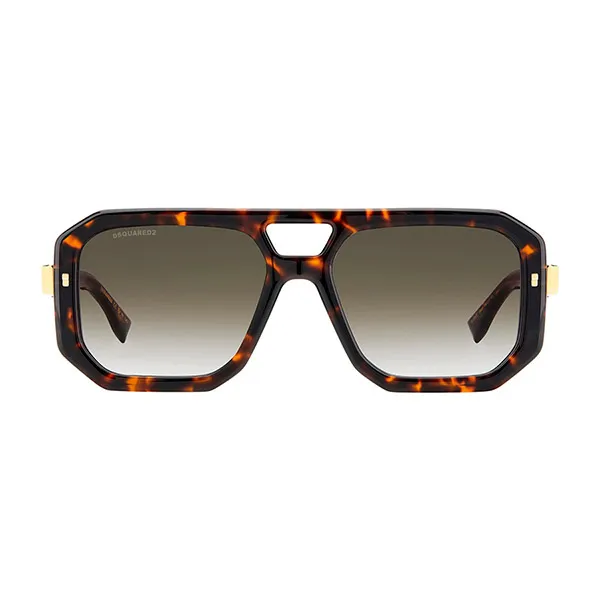 Kính Mát Dsquared2 Sunglasses D2 0105/S 086 Màu Xám/Havana