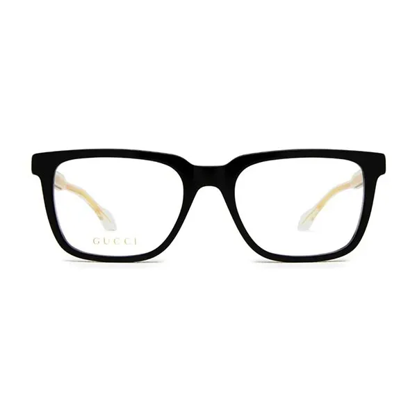 Kính Mắt Cận Gucci Eyewear Glasses Black GG0560ON-005 Màu Đen Vàng