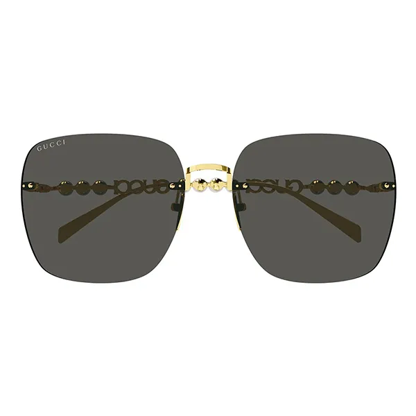 Kính Mát Gucci Sunglass GG1923SA 001 Màu Xám/Vàng Gold