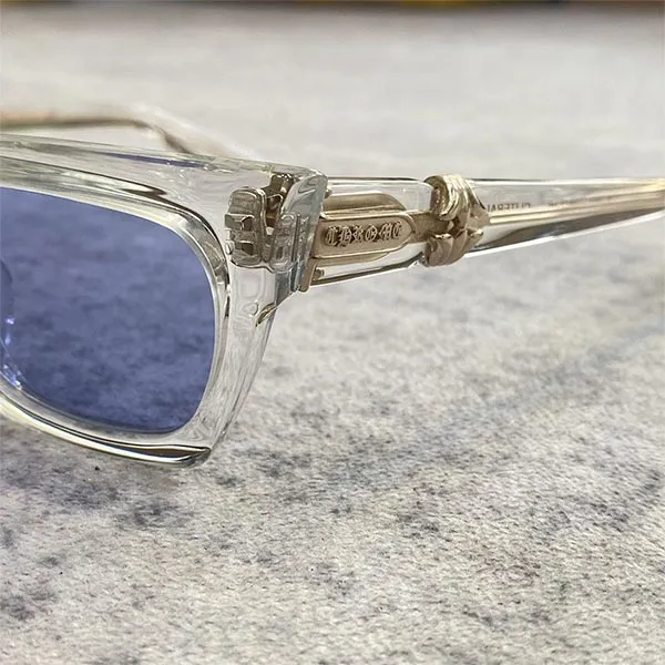 Kính Mát Nam Chrome Hearts Cliterally Crystal Sunglasses Màu Trong Suốt