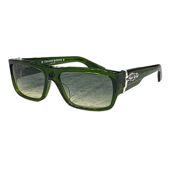Kính Mát Nam Chrome Hearts Yer Bjorn Again Moss Sunglasses Màu Xanh Lá