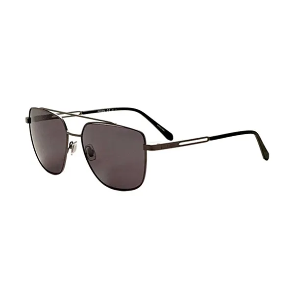 Kính Mát Nam Fossil Men's Grey Rectangular Sunglasses FOS3129-G-S-R80-59 Màu Nâu Đen