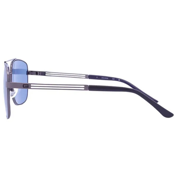 Kính Mát Nam Guess Blue Navigator Men's Sunglasses GF0206 08V 58 Màu Xanh Blue